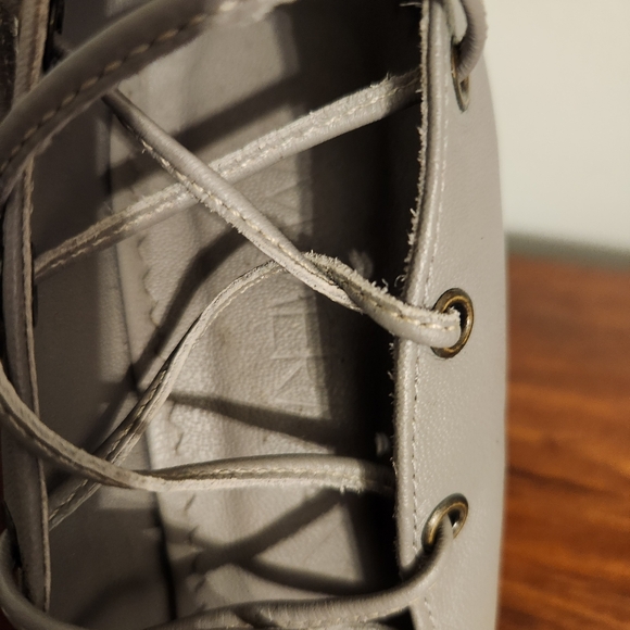 Zimmermann Lace Up Heels in Gray E.U. 37, U.S. 6.5 - Picture 6 of 16